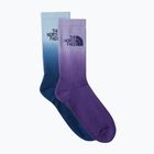 Ponožky The North Face Everyday Crew Dip Dye 2 páry purplemint/peakpurple/mystichaze/estateblue