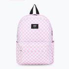 Dětský městský batoh Vans Old Skool Grom Check 18 l coral blush 