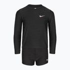 Dětská tepláková souprava Nike Swoosh Motion Club Ls Dk Smoke Grey