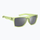 Pánské sluneční brýle Under Armour Launch 2/G S3 green crystal/silver mirror