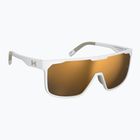 Pánské sluneční brýle Under Armour Define/G S3 matte white gold/gold mirror