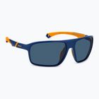 Pánské sluneční brýle Polaroid PLD 7058/S matte blue/blue polarized high contrast