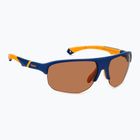 Pánské sluneční brýle Polaroid PLD 7059/S matte blue orange/brown polarized high contrast