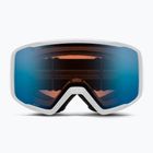 Lyžařské brýle Smith Tribute S1-S2 white/photochromic blue sensor mirror