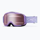 Dětské lyžařské brýle Smith Daredevil S2 light lavender dot clouds/ignitor mirror antifog