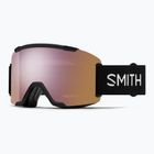Lyžařské brýle Smith Squad S2 black/chromapop everyday rose gold mirror