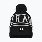 Pánská zimní čepice  Under Armour Halftime Pom Beanie black/white/white