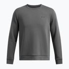 Pánská mikina Under Armour Unstoppable Fleece Crew s kapucí castlerock/black