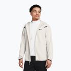 Pánská mikina Under Armour Unstoppable Fleece Full Zip HD summit white/black