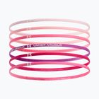 Dětská čelenka Under Armour Mini Elastic 6 pcs prime pink/white