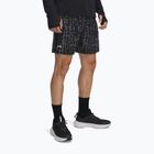 Pánské běžecké šortky Under Armour Launch 7" Print castlerock / anthracite / reflective