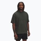 Pánská mikina Under Armour Project Rock SS Terry Hoody baroque green / baroque green