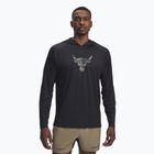 Pánská sportovní mikina Under Armour Project Rock Iso-Chill Hoody black / hyper green