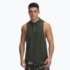 Pánská mikina Under Armour Project Rock Snake SL baroque green / bayou / white