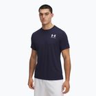 Pánské tréninkové tílko Under Armour HeatGear Fitted midnight navy/white