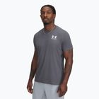 Pánské tréninkové tílko Under Armour HeatGear Fitted castlerock/white