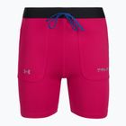 Dámské šortky Under Armour Trail Run Fitted shaded fuchsia/black