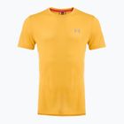 Pánské běžecké tričko Under Armour Trail Run noble gold/reflective