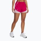 Dámské běžecké šortky Under Armour Fly By 2in1 shaded fuchsia / prime pink / reflective