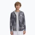 Pánská mikina Under Armour Rival Terry Printed FZ castlerock/onyx white
