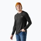 Pánské tričko Longsleeve Smartwool Merino Hemp Blend Gear Up Graphic black heather