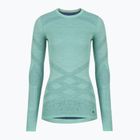 Dámská termoakční mikina Smartwool Intraknit Thermal Merino Baselayer Crew pacific blue/nightfall blue