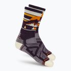 Dámské ponožky Smartwool Hike Light Cushion New Pattern Crew prple ris