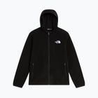 Dětská fleecová mikina The North Face Teen Glacier Full Zip Hoodie tnf black