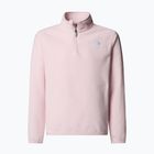 Dětská fleece mikina The North Face Teen Glacier 1/4 Zip pale blossom