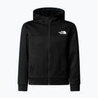 Dětská mikina The North Face Teen Reaxion Full Zip Hoodie tnf black