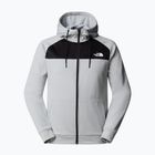 Pánská mikina The North Face Reaxion Fleece Full Zip Hoodie high rise grey light heather