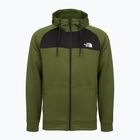Pánská mikina The North Face Reaxion Fleece Full Zip Hoodie woodland green/black