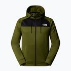Pánská mikina The North Face Reaxion Fleece Full Zip Hoodie woodland green/black