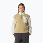 The North Face dámská mikina Yumiori 1/4 Zip khaki stone/white dune/utility brown