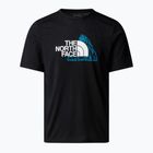 Pánské tričko The North Face Mountain Foundation Graphic black