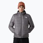 Pánská péřová bunda The North Face Huila Synthetic Hoodie smoked pearl