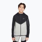 Dětská mikina Nike Sportswear Tech Fleece Full Zip dark grey heather/black/black/black