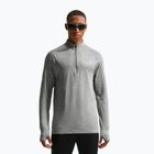 Pánská běžecká mikina Nike Stride 1/4 Zip Dri-Fit smoke grey/heather