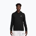 Pánská mikina Nike Sportswear Club Knit Pullover Hoodie black/black/white