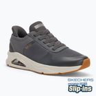 Pánské boty SKECHERS Uno Tres-Air Necessairy Comfort charcoal