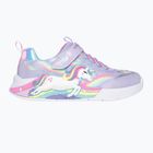 Dětské boty SKECHERS S-Lights Unicorn Chaser lavender/multi