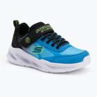 Dětské boty SKECHERS Meteor Lights black/blue