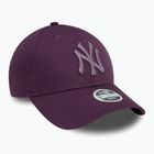 Dámská kšiltovka New Era Metallic 9FORTY New York Yankees dark purple