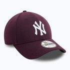 Kšiltovka New Era Melton Wool 9FORTY New York Yankees purple