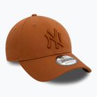Kšiltovka New Era League Essential 9FORTY New York Yankees brown