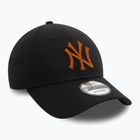 Kšiltovka New Era League Essential 9FORTY New York Yankees black