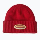 Zimní čepice Patagonia Brodeo Beanie oval logo: amanita red