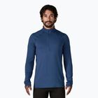Pánská mikina Patagonia Cap Termal Weight Zip Neck clement blue