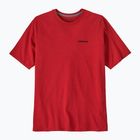 Pánské tričko Patagonia P-6 Logo Responsibili-Tee amanita red