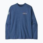 Pánská mikina Patagonia Lightweight Unity Fitz Wildrise Crew clement blue